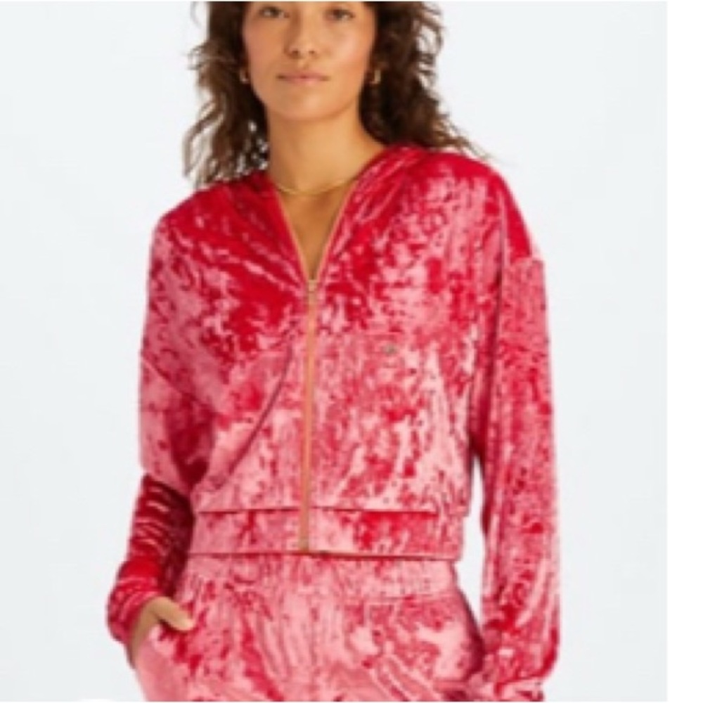 NWT Fabletics Cropped Zipper Hoodie